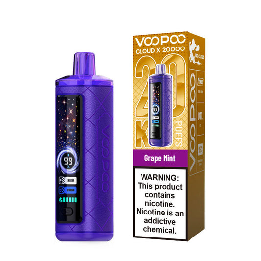 VOOPOO Cloud X 20000 Puffs 6MG Disposable Vape in Dubai