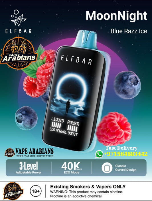ELF BAR Moon Night 40000 Puffs 50MG Disposable Vape in Dubai