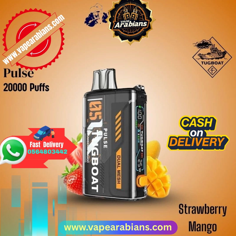 Tugboat Pulse 20000 Puffs Disposable Vape