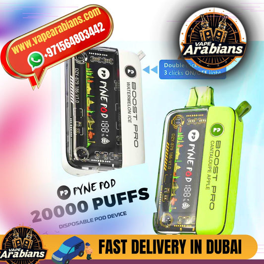 PYNE POD Boost Pro 20000 Puffs Disposable Vape in UAE