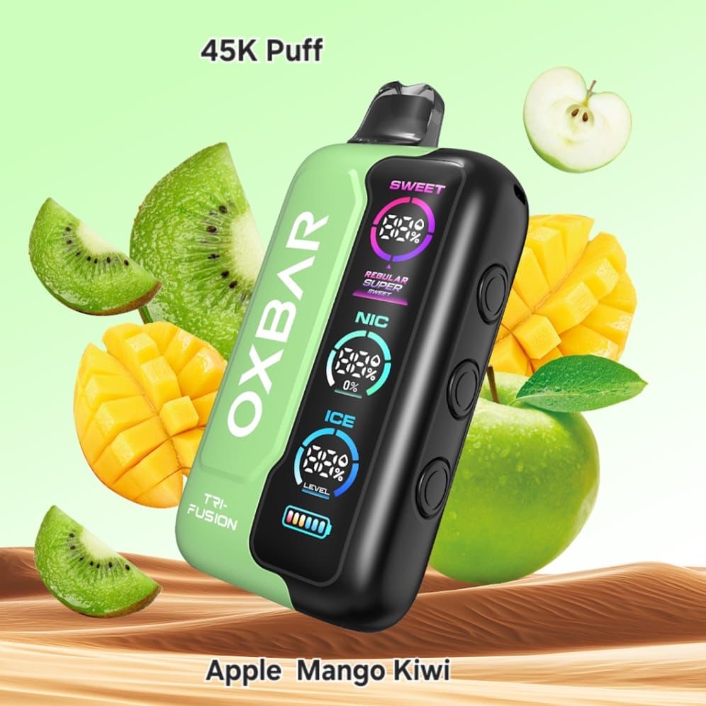 OXBAR 45K Puffs Disposable Vapes  Online in Dubai | Buy OXBAR Tri-Fusion 45000 in UAE