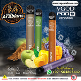 Vgod Pod 1k Disposable Vape (1500 Puffs) 20mg In UAE
