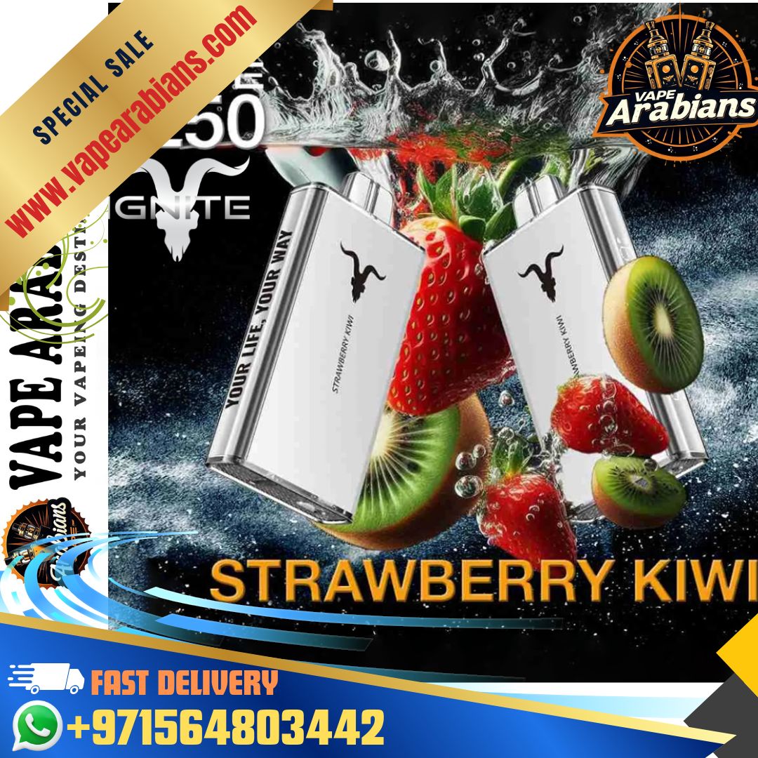 IGNITE - V250 RECHARGEABLE DISPOSABLE VAPE IN DUBAI (25,000 PUFFS)