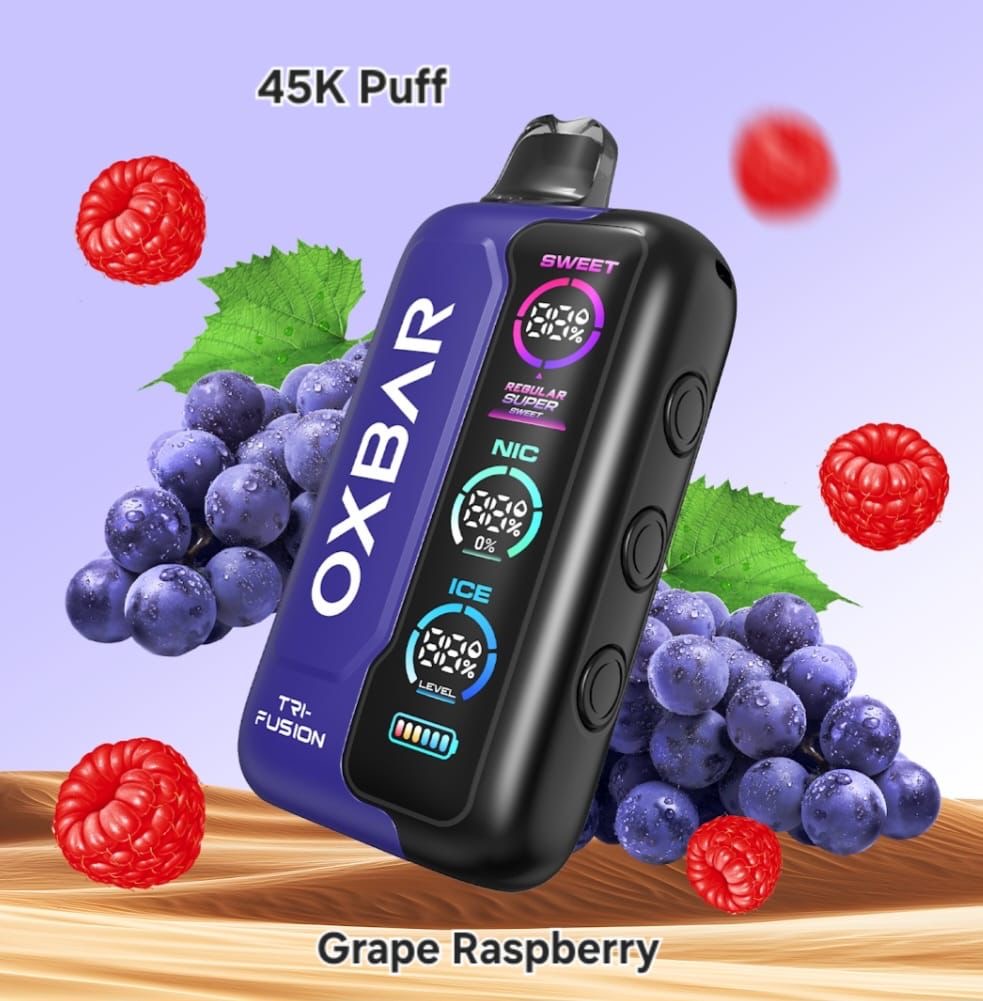 OXBAR 45K Puffs Disposable Vapes  Online in Dubai | Buy OXBAR Tri-Fusion 45000 in UAE