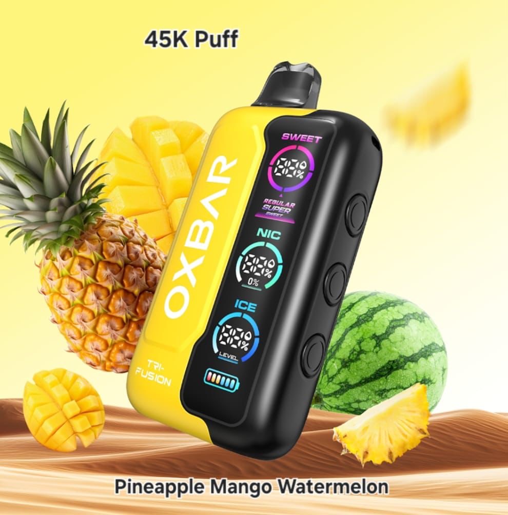 OXBAR 45K Puffs Disposable Vapes  Online in Dubai | Buy OXBAR Tri-Fusion 45000 in UAE