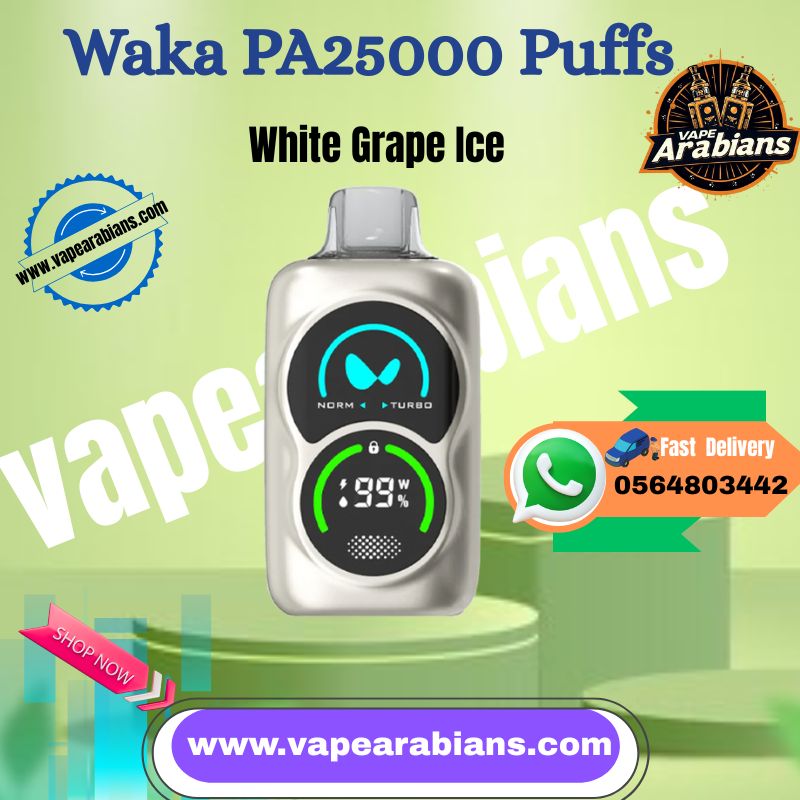 WAKA PA25000 Puffs 50MG Disposable Vape in Dubai