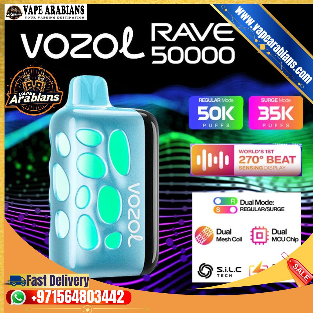 VOZOL Rave 50000 Puffs Disposable Vape in UAE