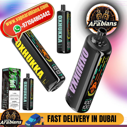 Oxbar Oxhukka 25000 puffs Disposable Vape in UAE