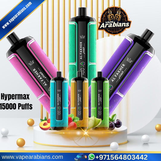 Al Fakher Crown Bar Hypermax 15000 Puffs 0.6mg – DTL Mesh Vape UAE