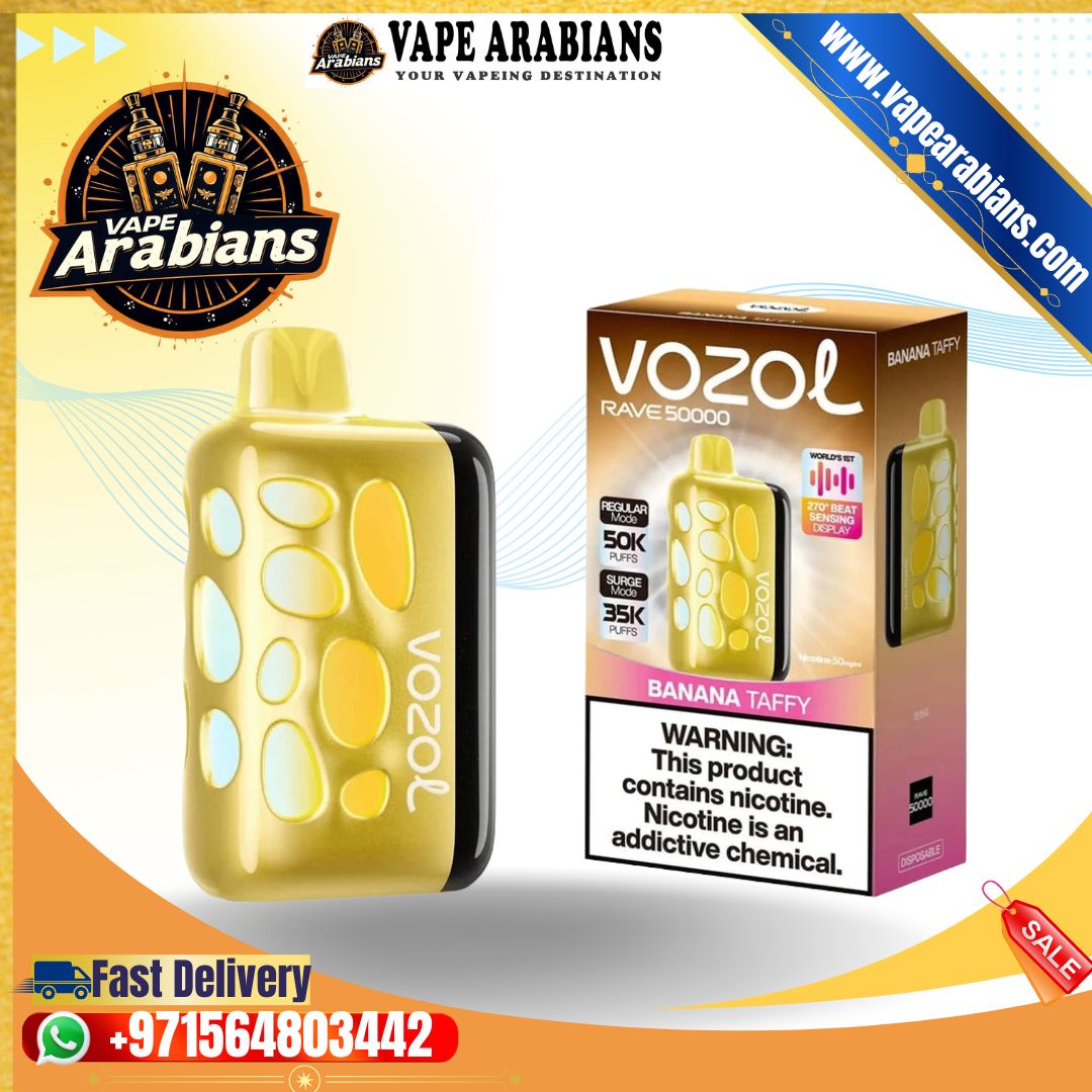 VOZOL Rave 50000 Puffs Disposable Vape in UAE