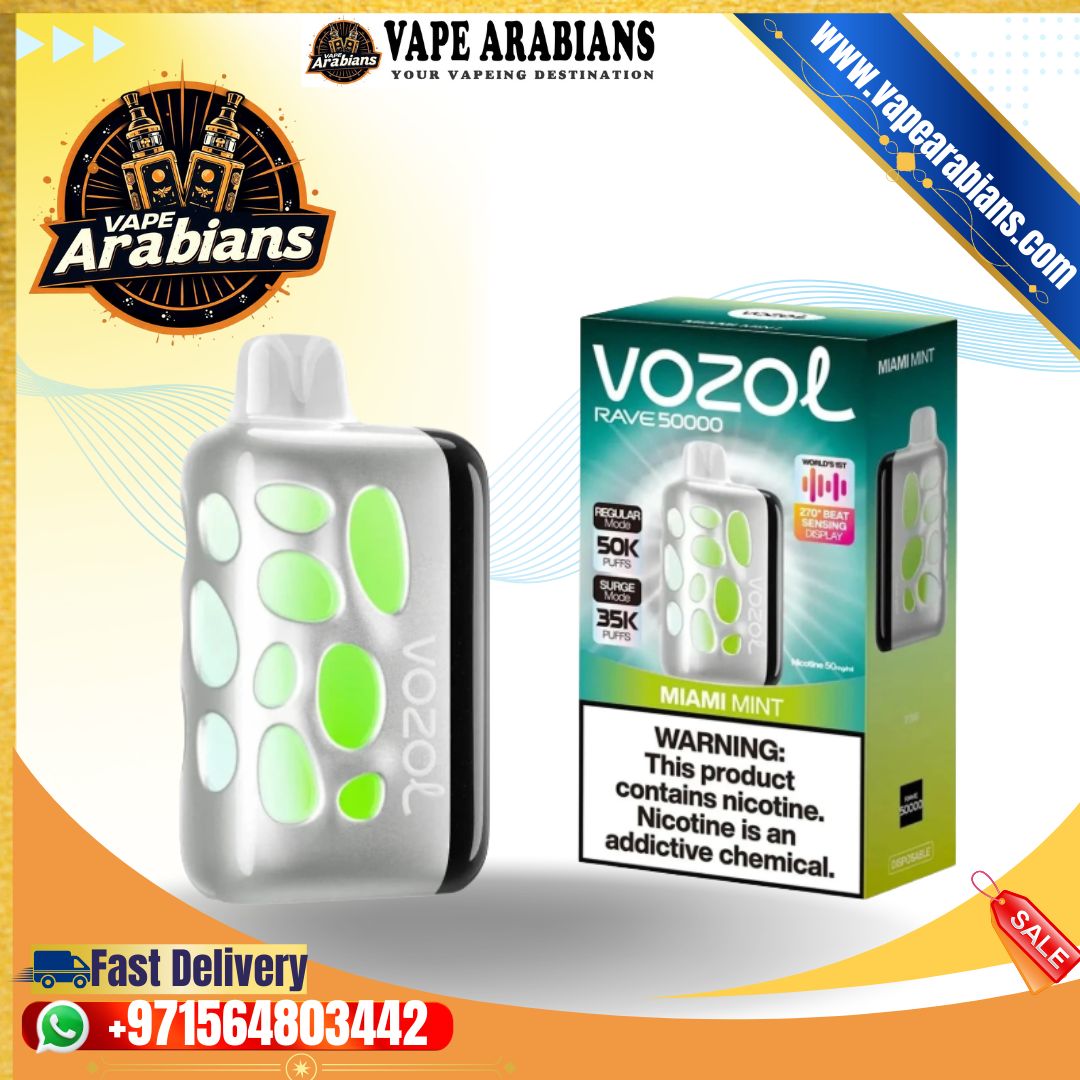 VOZOL Rave 50000 Puffs Disposable Vape in UAE