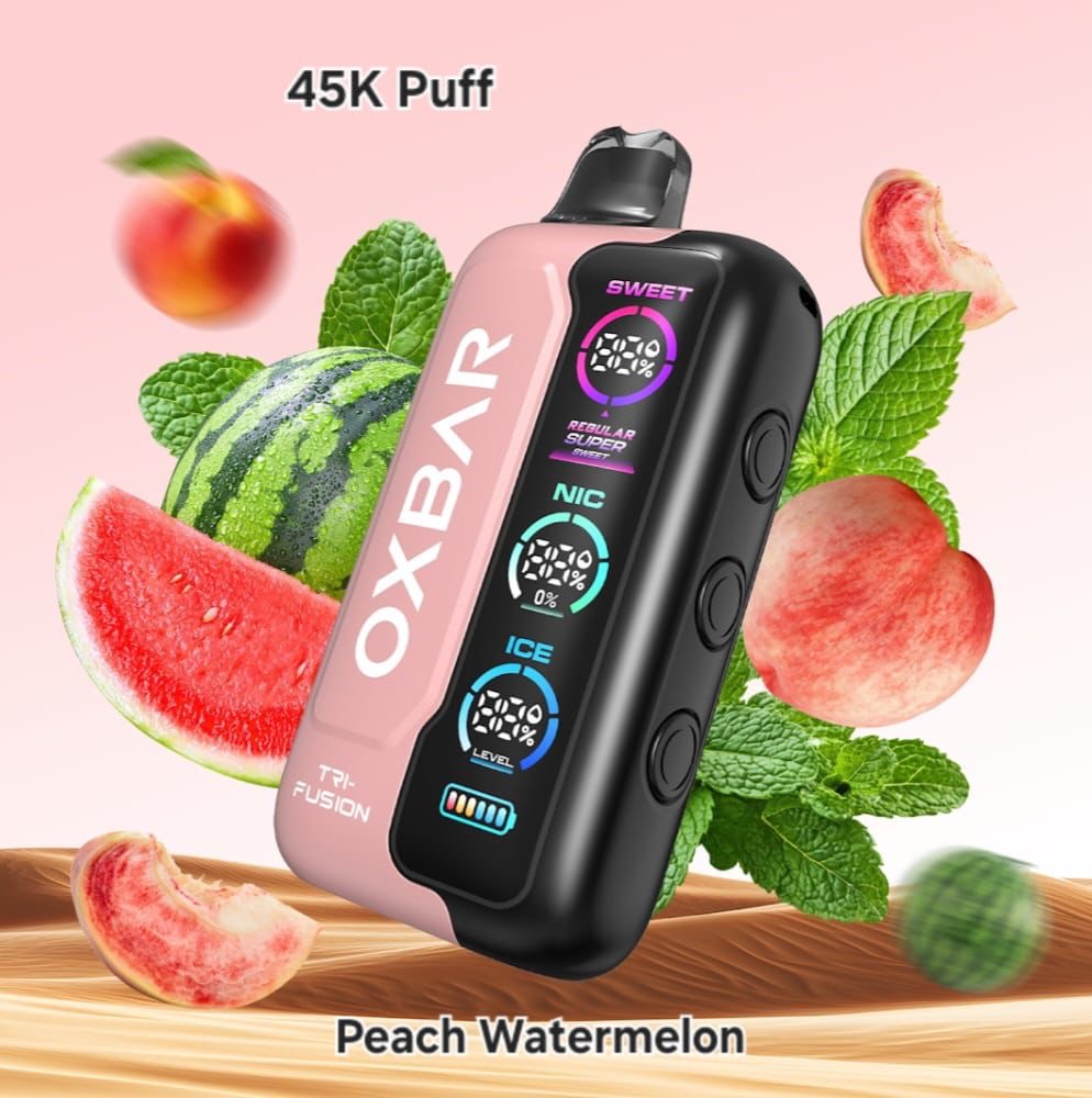 OXBAR 45K Puffs Disposable Vapes  Online in Dubai | Buy OXBAR Tri-Fusion 45000 in UAE