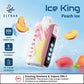Elf Bar Ice King 30000 Ice King  Peach  ice disposable vape, 50mg, 5-level ice, Dubai UAE