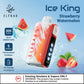 Elf Bar Ice King 30000 Strawberry Watermelon disposable vape, 50mg, 5-level ice, Dubai UAE