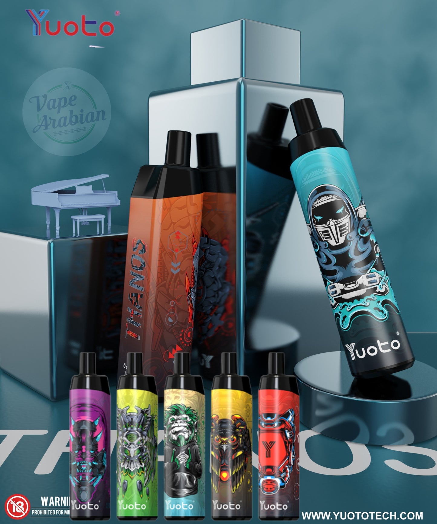 Yuoto thanos 5000 puffs buy now in dubai with best price